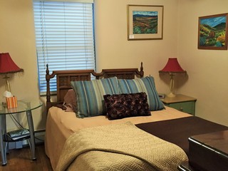 Bedroom two, queen size bed
