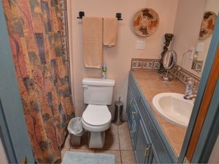 Bathroom 2, off bedroom 2