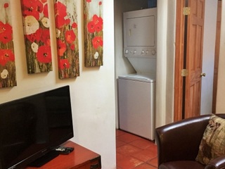 Den with cable TV