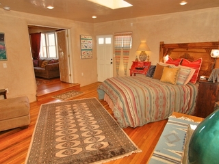 Master bedroom, off of den, separate entrance