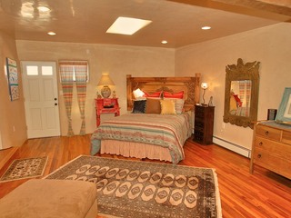 Master bedroom with separate entrance