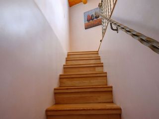 Stairs to bedroom loft