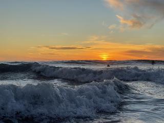 Sunset at Cerritos Beach